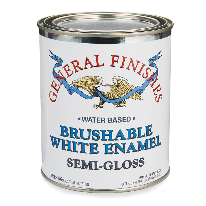 Brushable White Enamel - Water Based